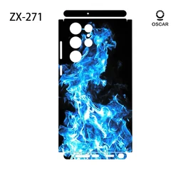 Colorful Decal Skin for Samsung Galaxy S26 S23 S25 Ultra Plus S24Ultra Back Screen Protector Cover Wrap Stones Sticker