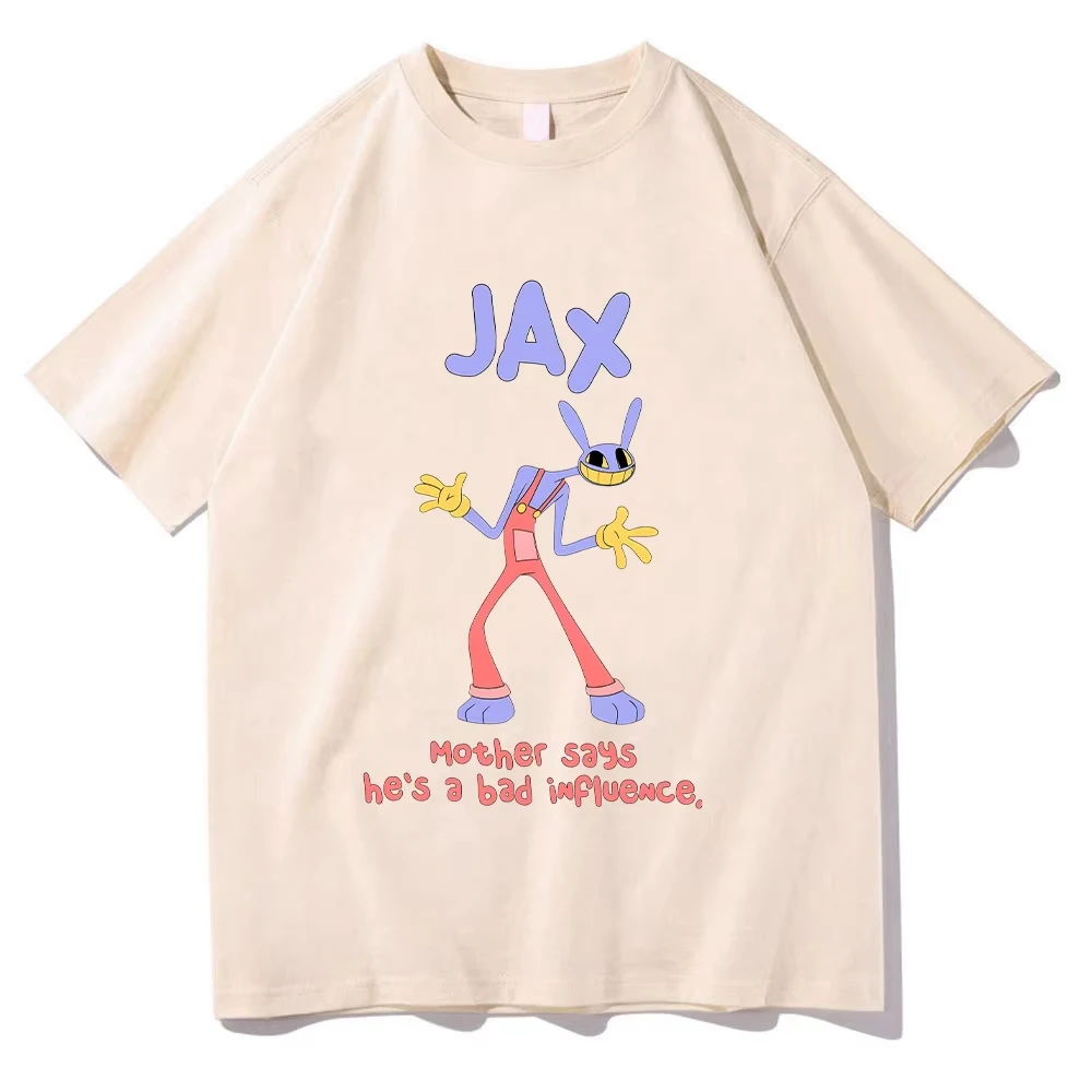 Jax Purple Rabbit Anime Print T Shirts Funny Digital Circus