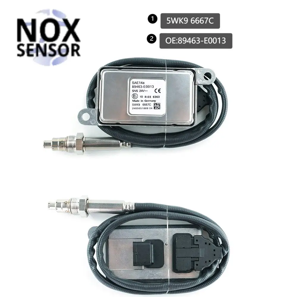 

5WK96667C 89463-E0013 89463E0013 Original New Nox Nitrogen Oxides Sensor For Hino Diesel Truck SNS 24V