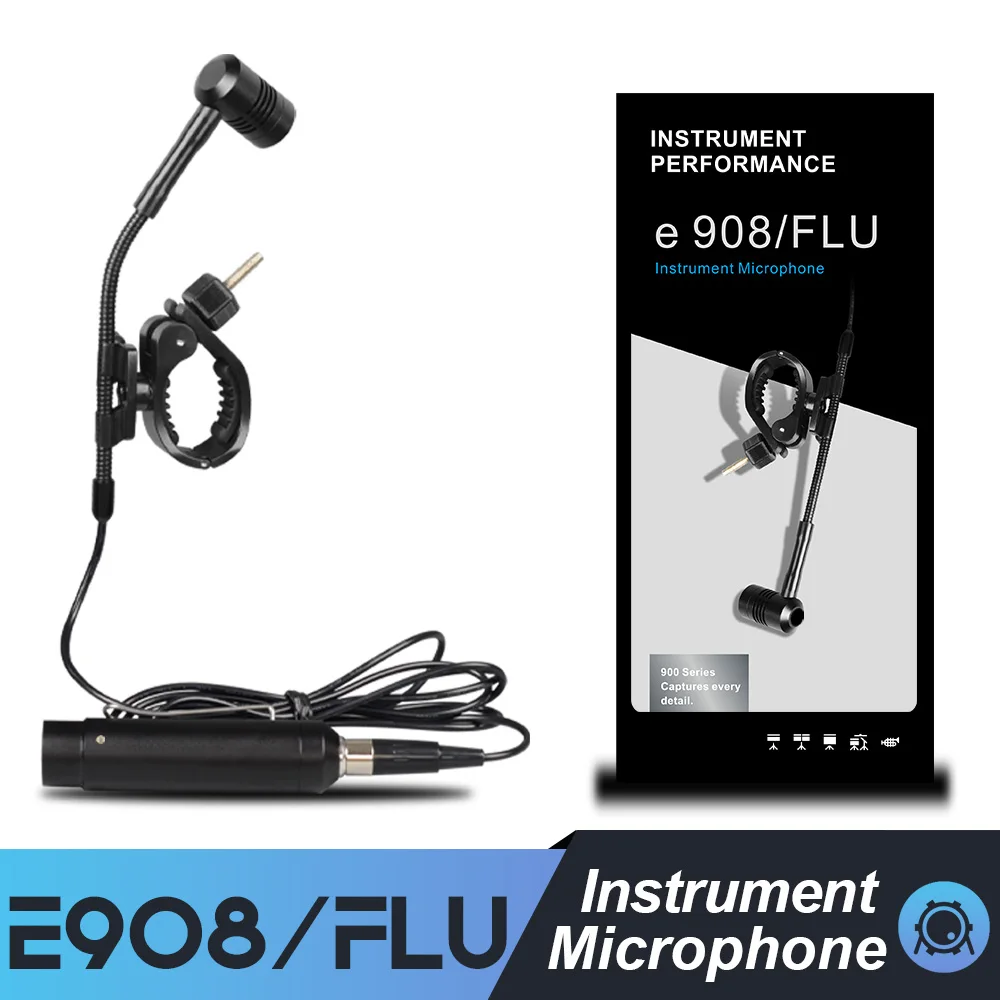 

E908/FLU Wind instrument microphone, flute, piccolo specialized instrument microphone