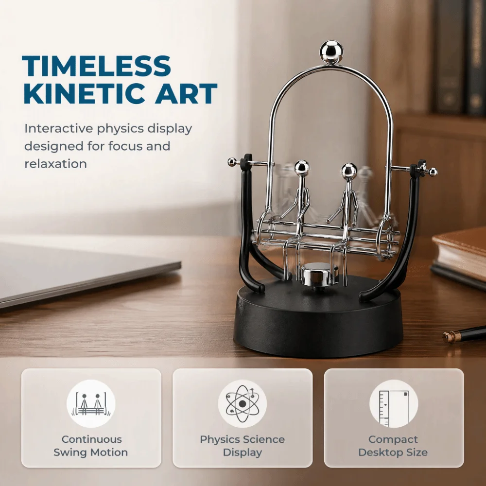 Kinetic Art Decoration Kinetic Art Decoration Perpetual Motion Device Desk Art Decoration Perpetual Motion Device