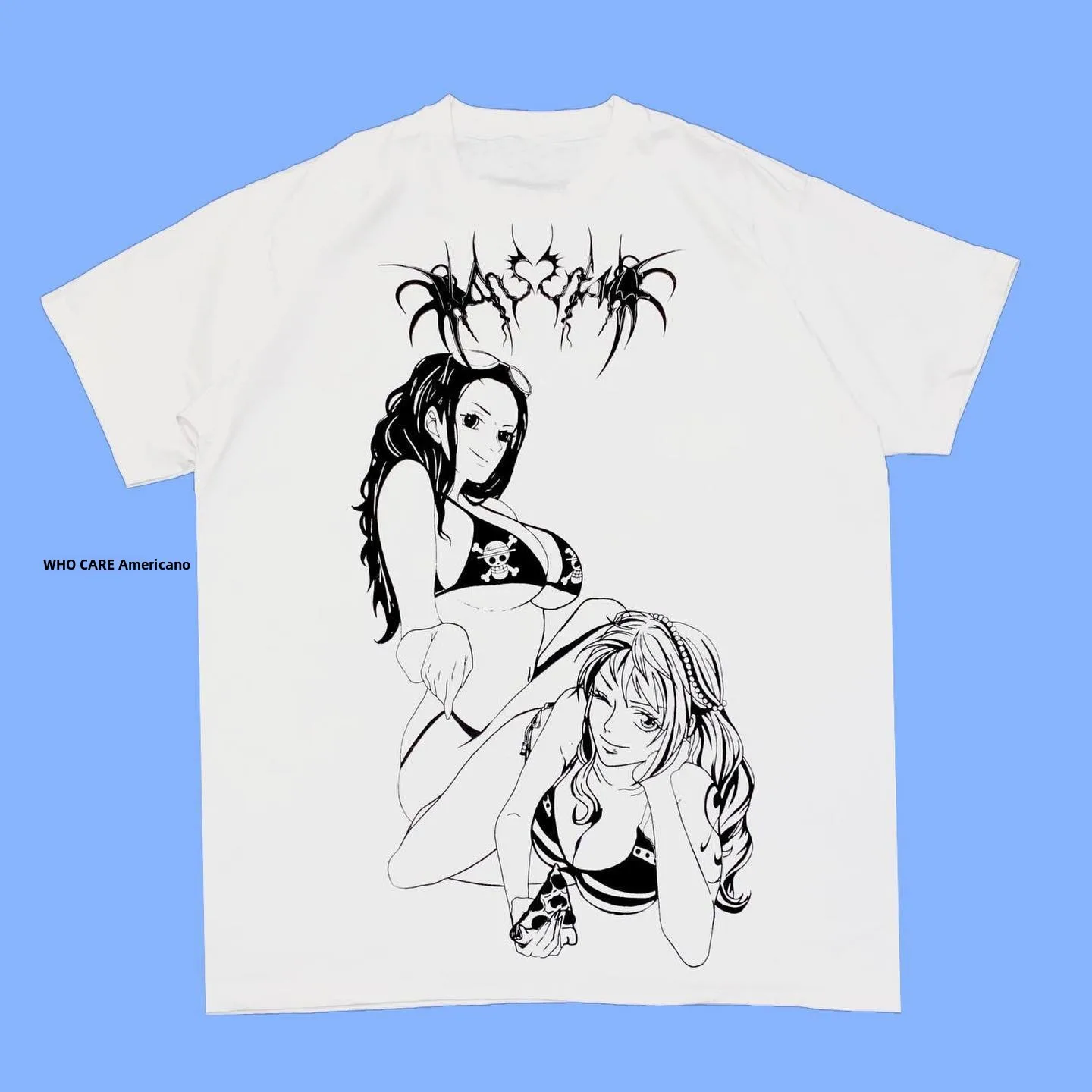 robin-et-n-t-shirt-a-manches-courtes-de-style-retro-des-annees-90-motif-« who-cares »-grande-encyclopedie-vetements-et-accessoires-de-style-japonais-poche-mouchoir