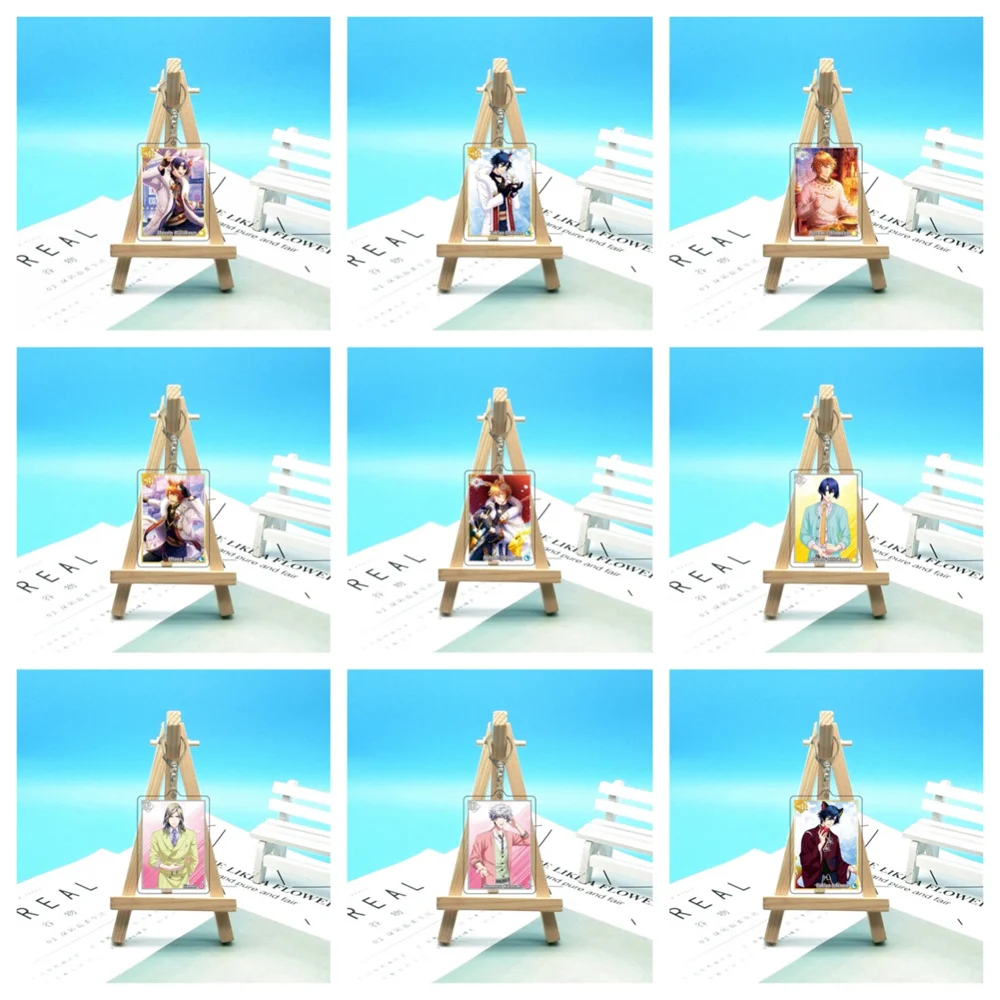

6CM HOT Anime Uta no Prince-sama Acrylic Keychain Model Cosplay Charm Characters Ornament Accessories Goods Christmas Gifts