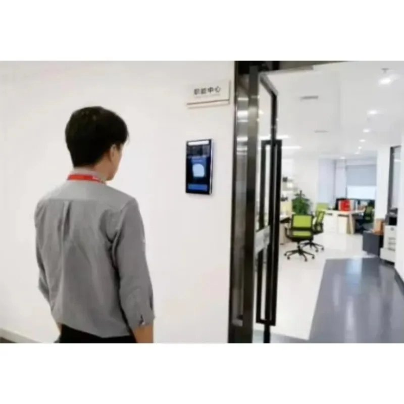 OEM Size Living Detection Time Attendance Machine Industrial Face Scanner System Touch Screen Face Recognition Manufacturer
