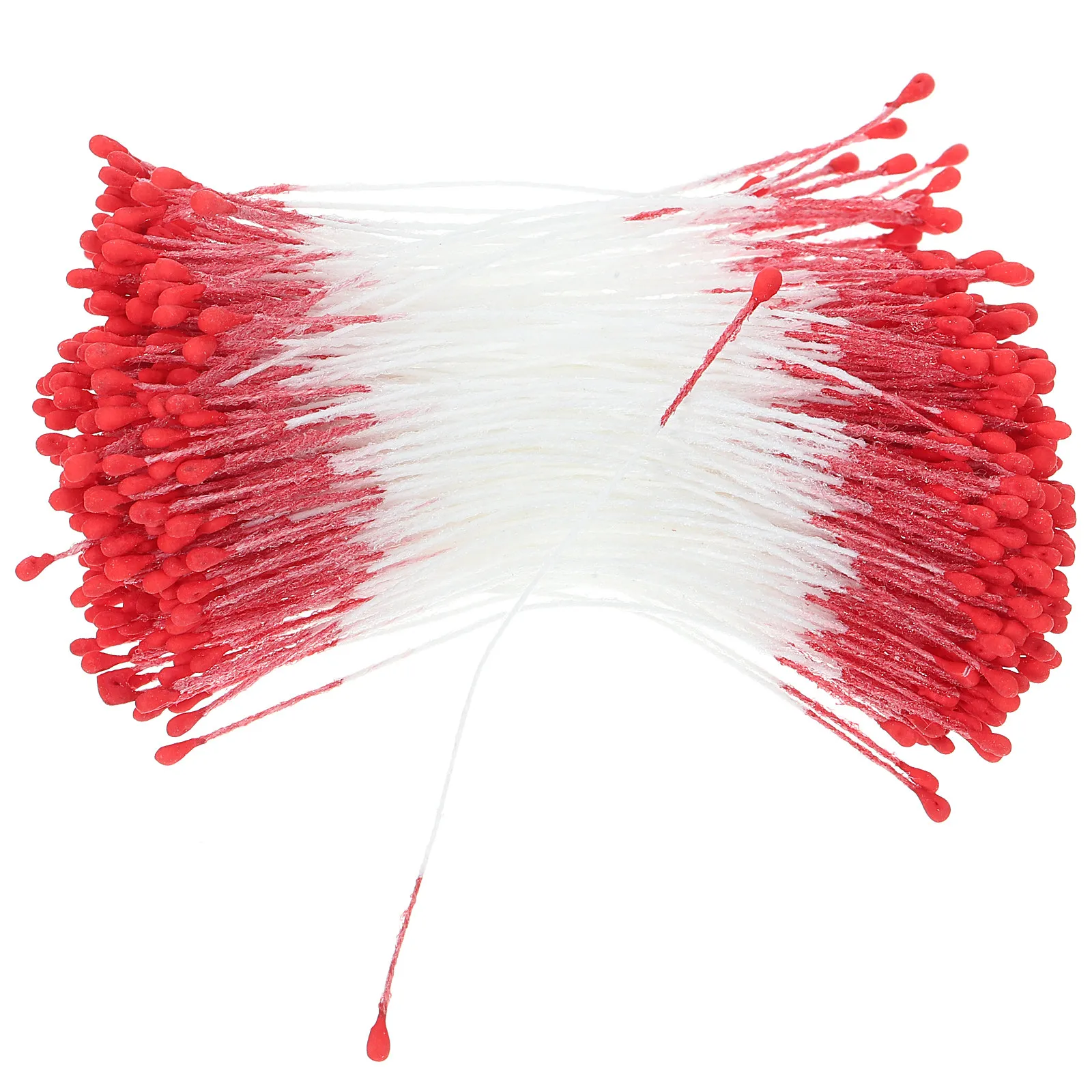 1 Bag Double-Headed Flower for DIY Floral Crafts Bulk Flower Making Material Ideal for Paper Flowers