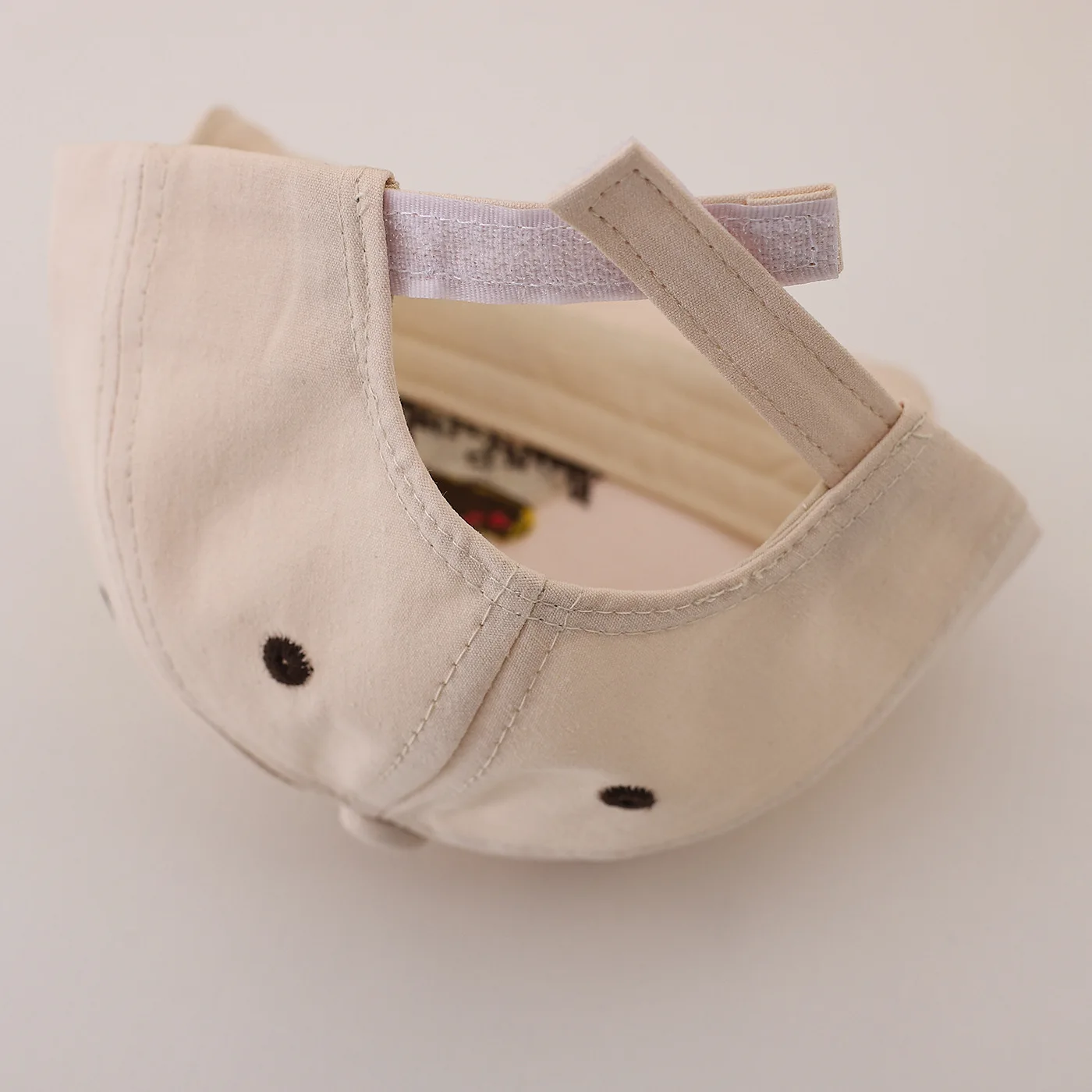 New Embroidered Baby Cap Korean Snail Toddler Boy Girl Baseball Cap Soft Cotton Summer Infant Peaked Hat view 4