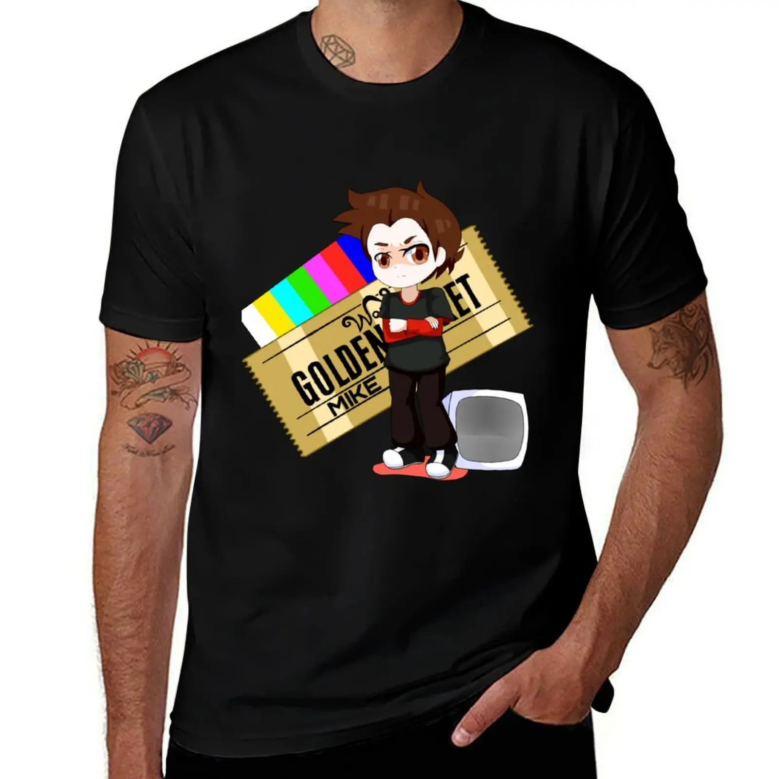 Mike (Charlie and the Chocolate Factory) T-Shirt Durable Work Wear T-Shirt