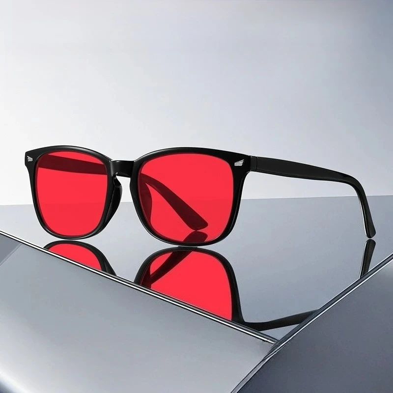 Gafas Anti Luz Azul, Filtro Rojo para Hombres y Mujeres, Lentes con Filtro Rojo para Lentes Naranjas y Amarillos, Gafas