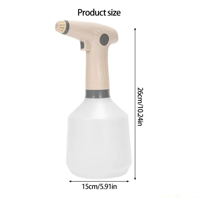 

QX2E Электрический садовый опрыскиватель большой емкости 1 литр, автоматический режим работы для легкого орошения растений и