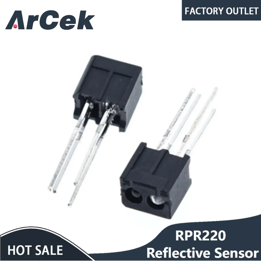 10PCS RPR220 Optoelectronic Switch Reflective Optical Coupling Sensor