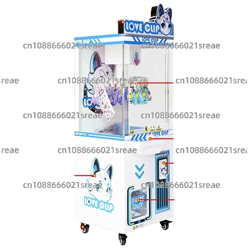 

2024 Новый аркадный подарочный игровой автомат с монетоприемником, монетный игровой автомат с когтями, продажа коммерческого центра, игровой автомат для куклы