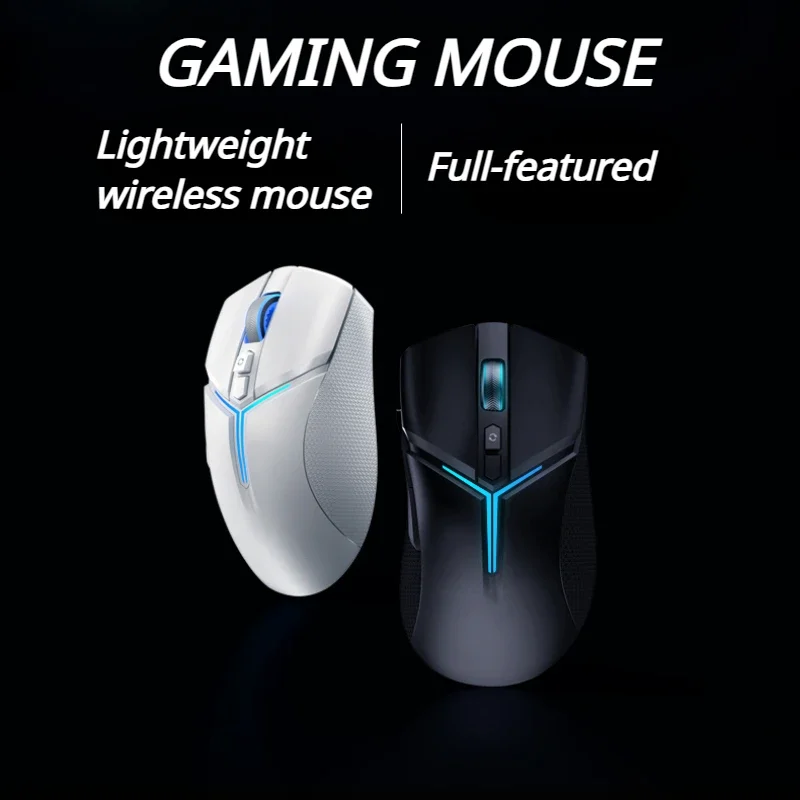 echome wireless tri mode gaming mouse com fio bluetooth 26000dpi rgb backlight ajuste para laptop desktop computador mac 01