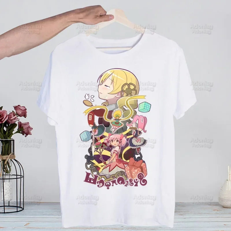 Puella Magi Madoka Magica Men T Shirt Fashion Print Tshirt Summer Mens Novelty Short Sleeve T-shirt Men Funny Tops