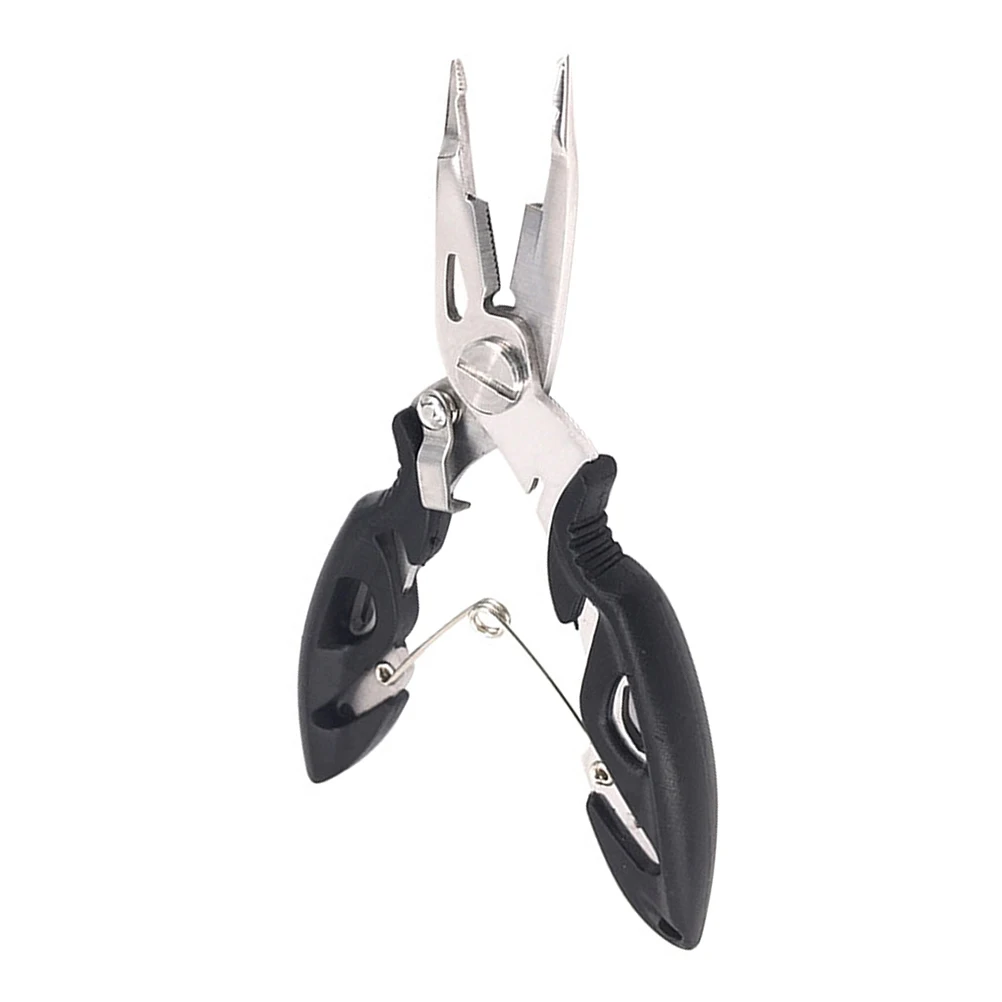 

Lure Pliers Fishing for Freshwater Line Pointed Mouth Saltwater Tool with Belt Clip Sheath