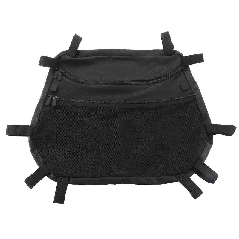 Rear Storage Bag ATV Storage Bag Nylon Water-proof Big Capacity Organizer Overhead With Multiple Pockets For Most Road