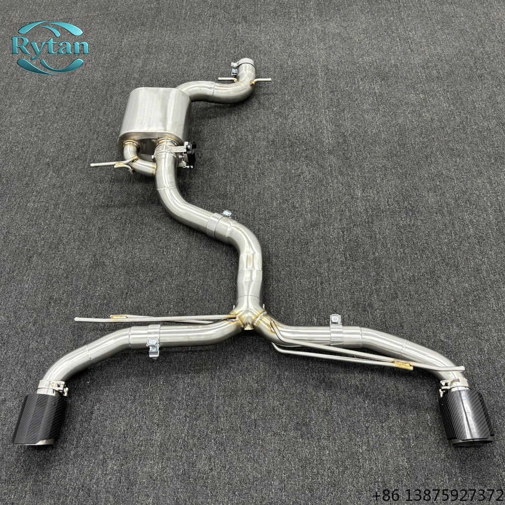 

Rytan Performance Valvetronic Exhaust Pipe Valved 304 Stainless Steel Exhaust System Catback for Scirocco 2.0T