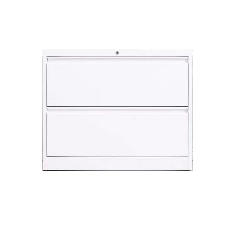 Office Durable 2 Drawer Lateral File Cabinet Steel Storage Metal Wide File Cabinet For Letter/Legal/F4/A4 Size File