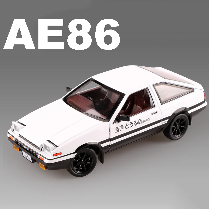 1:20 AE86 모델 장난감 미니어처 자동차 합금 다이캐스트 롤스로이스 컬리넌 자동차 장난감 소리와 빛 문 열림 풀백 기능 어린이 선물용