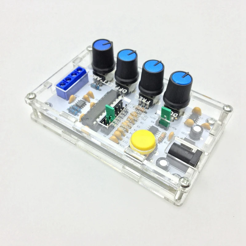 MAX038 Signal Generator DIY Kit 1Hz-20Mhz Function Generator High-Speed Op-Amp Generator Sine/Rectangular/Sawtooth