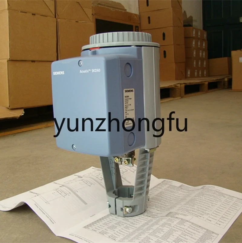 SKD60 hydraulic actuator is matched with electric two-way valve VVF42 Origin of Germany 4-20mA