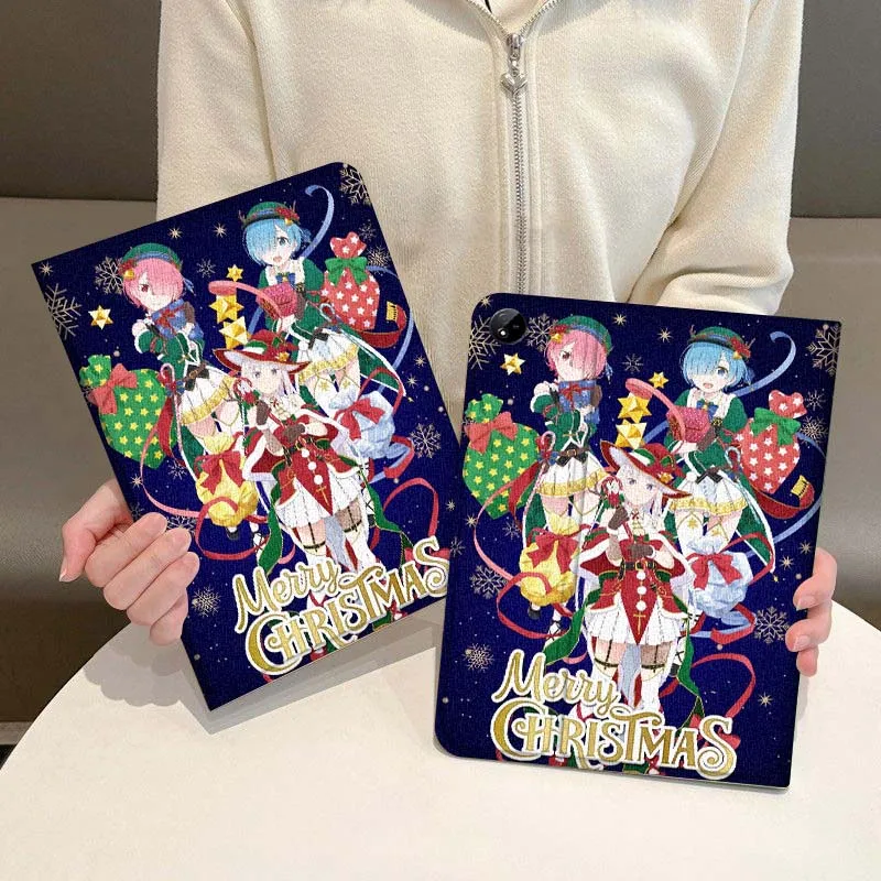 

R-Re Z-ZEROS Anime Art Tablet Case For Vivo IQOO Pad Air Pad3 IQOO Pad5 Pad2 Pad3 SE Pro 11.5 12.1 12.3 13 Inch