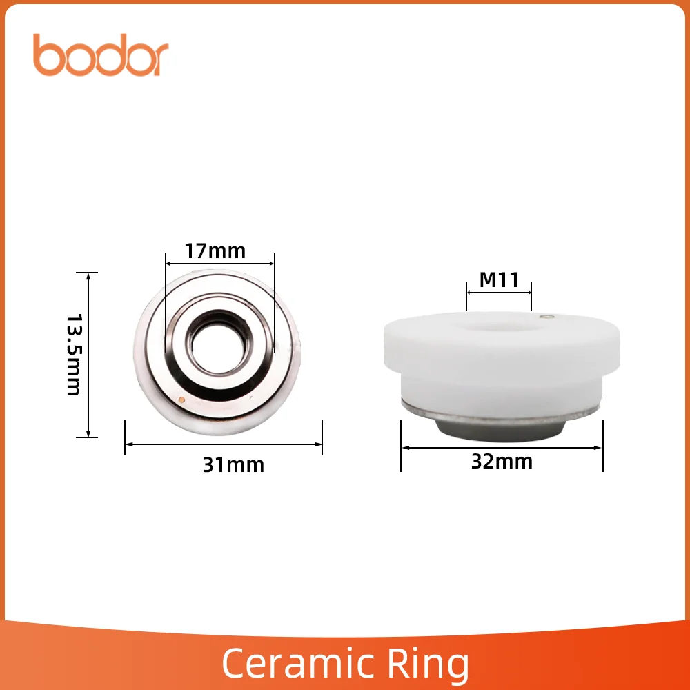 Original Bodor Laser Keramik D28 M11 D32 M14 D20.6 M8 Laserdüsenhalterring für Bodor Laserschneidkopf – Detail 3