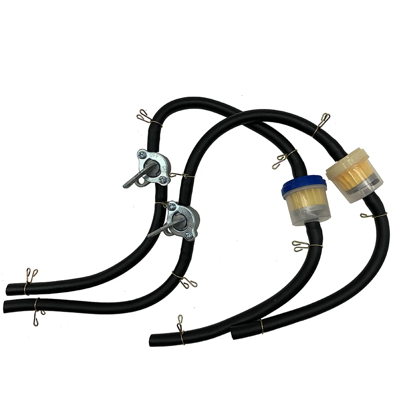 Tubos de filtro de combustible de plástico para motocicleta, manguera de Dirt Bike, gasolina, accesorios de motocicleta, 1/3/5 piezas, 6mm