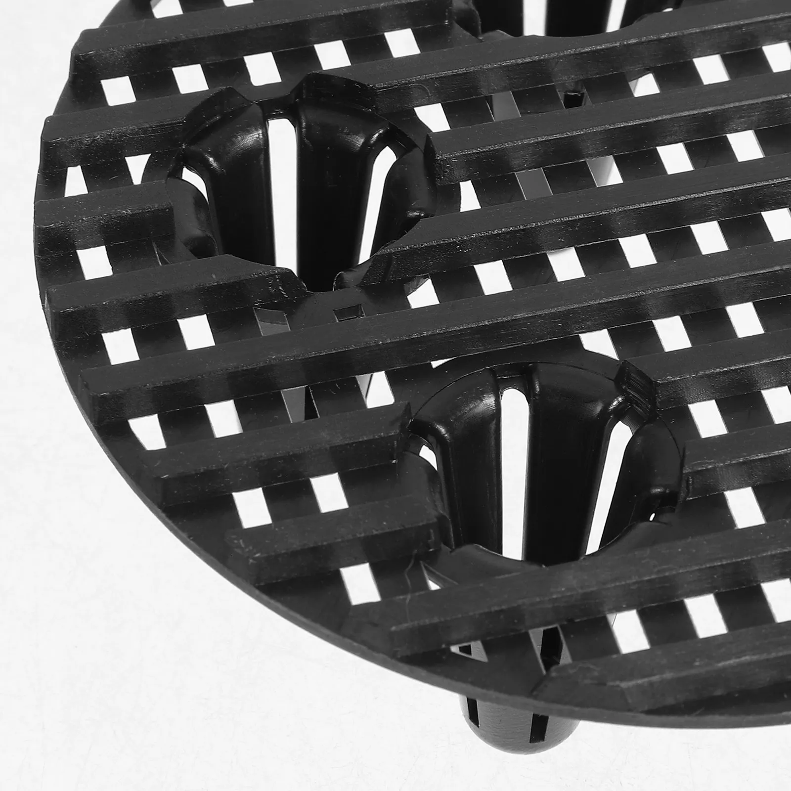 10Pcs Planter Drainage Pad Root Control Plastic Grid Circular Mat Flower Pot Root Rot Prevention Tray for Balcony Office Indoor