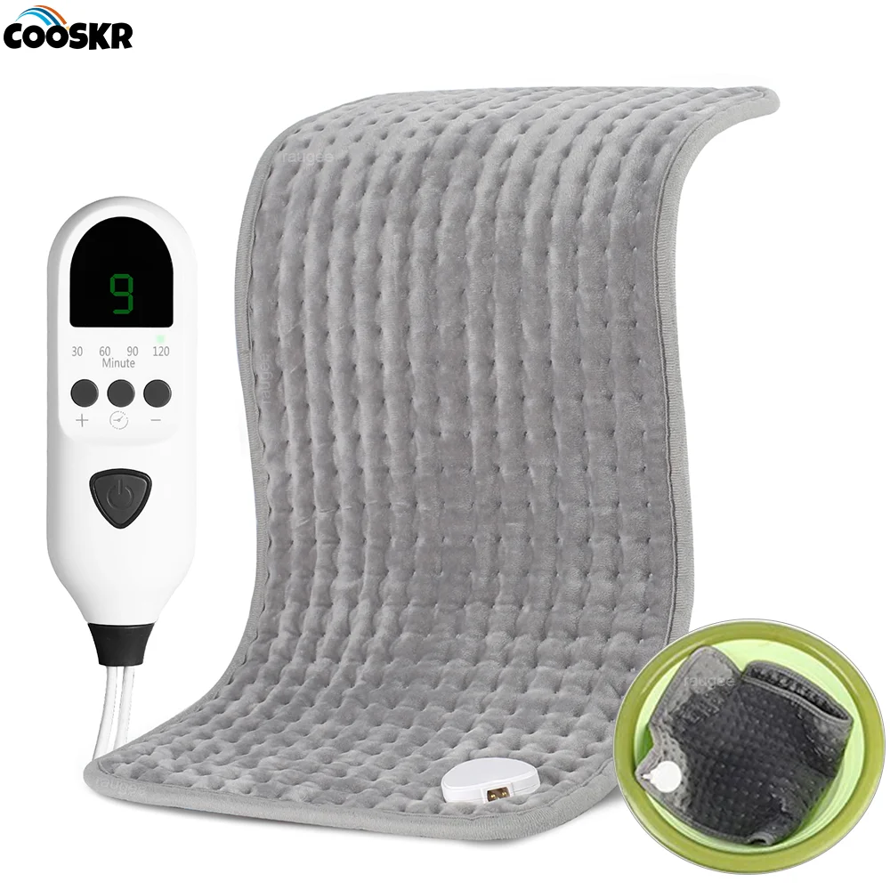 Electric Heating Pad Heated Blanket Portable Heater Low Consumption Heating Mat Body Foot Hand Warmer Hot Compress Pad 30*60cm