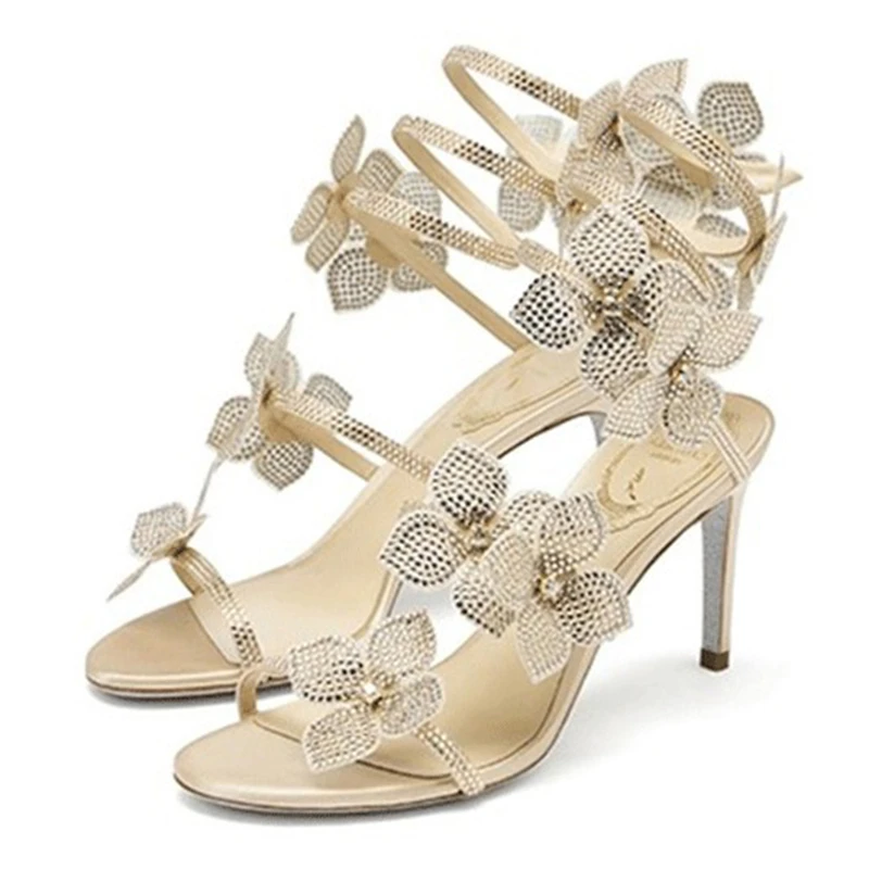 Eilyken Kristall High Heel Sandals Clear 5