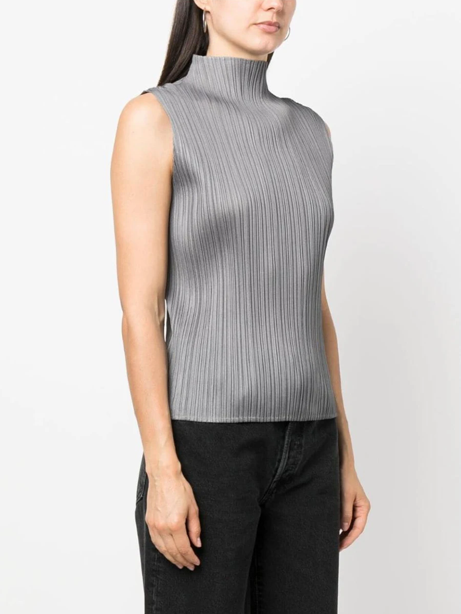 Miyake Pleats Please Women's Mellow Pleated Tank Top