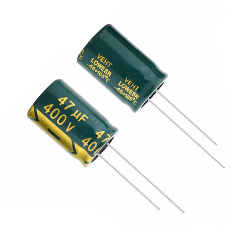 10pcs Electrolytic Capacitor 400V 47UF New Original High Frequency Durable Capacitor Specification 16x25mm/16x20mm/13x20mm