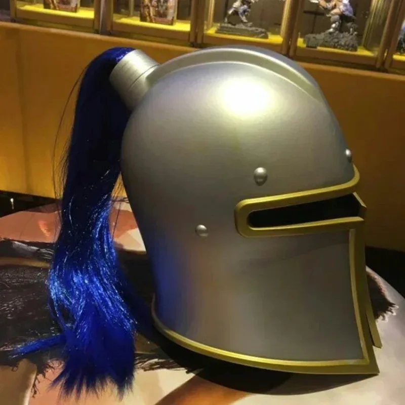 Storm City Warrior หมวกกันน็อกเครื่องแต่งกาย Party Props คอสเพลย์แสดง Props WOW Storm Champion หมวกกันน็อกอะนิเมะอุปกรณ์ต่อพ่วงภาพยนตร์ Prop