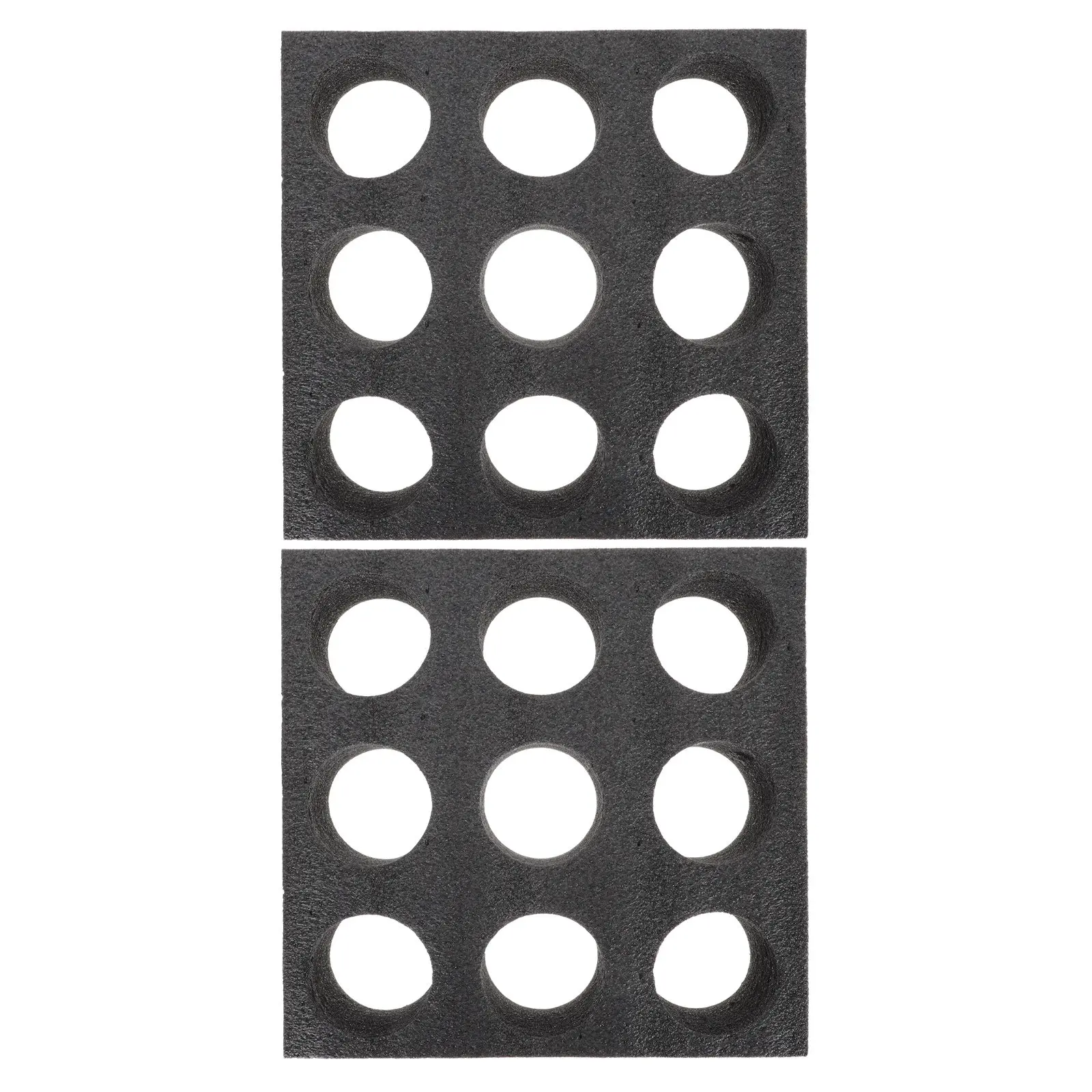 

2Pcs Thickened Beverage Cup Tray Holding Tray for Fast Service Restaurant Takeout Milk Tea Coffee Convenient Carry