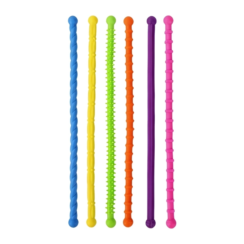 E7CE Bendable Sensory Strings with Distinct Raised Ridges and Grooves