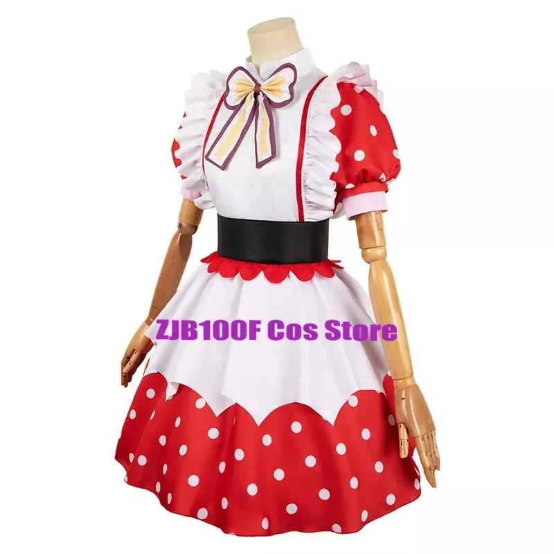 Temporada 2 Arima Kana Cosplay Anime OSHI NO KO disfraz Hoshino Ai sirvienta vestido largo peluca conjunto fiesta escenario uniforme traje para mujer