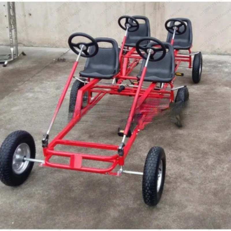 

Quality Metal Family Use 1-4 Seat Cheap Children Pedal Cars Go-kart & Kart Racer Parts & Accessories