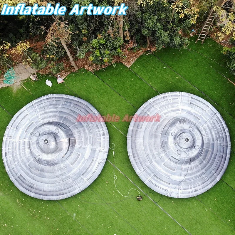 Bespoke Celestial Themed Party Big Inflatable UFO Design for Event Decoration Toys