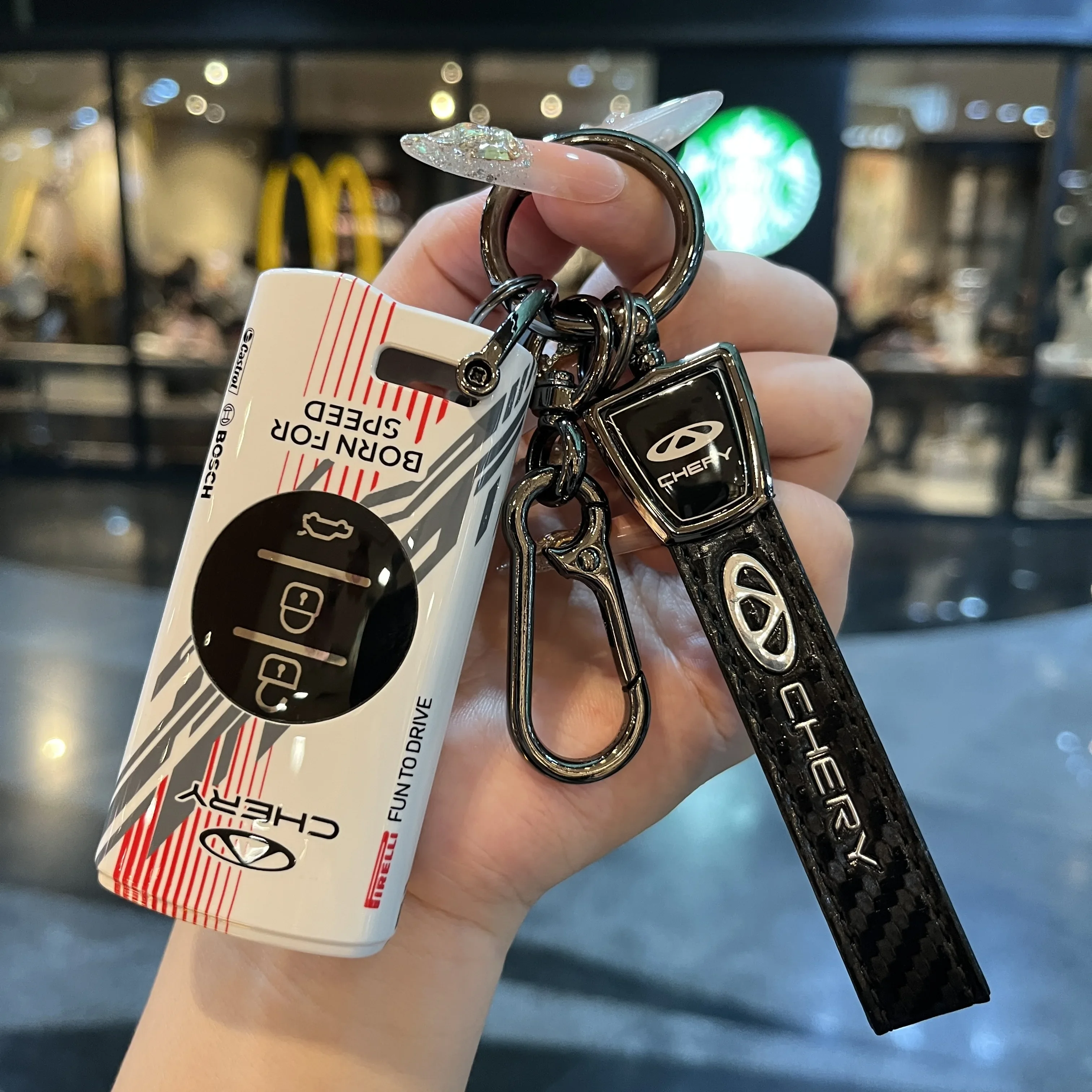 Car Key Remote Case Cover For Chery Tiggo 4 5X 7 Pro 8 Exeed Txl Tx Lx Protector Shell Fob Auto Accessories