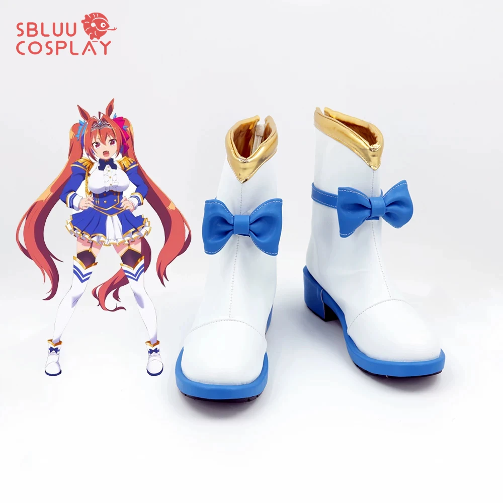 SBluuCosplay Daiwa Scarlet Cosplay Shoes Custom Made Boots Halloween Christmas Prop