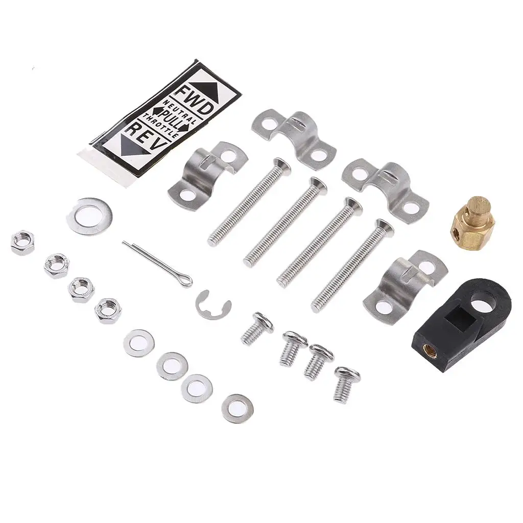 

Components And Parts Upper Assembly Single Control Lever Boat Throttle