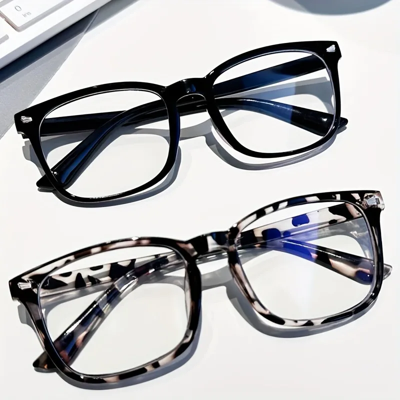 1/2/3Pcs Square Anti Blue Ligh - مراجعة Gaming Glasses Blue وسعره