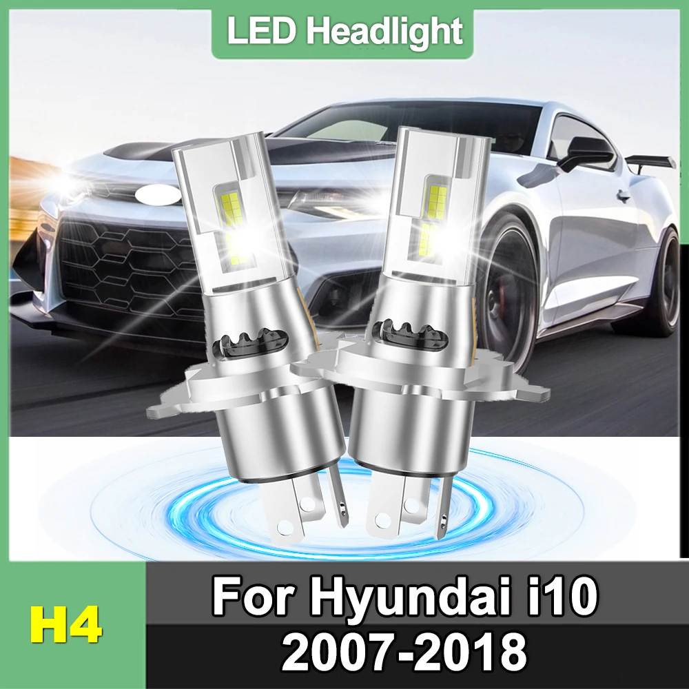

Для Hyundai i10 2007-2018 обновленные лампочки H4/9003/HB2 20000LM ультра-ящкий 6000K белый комплект для переоборудования IP68 водонепроницаемый