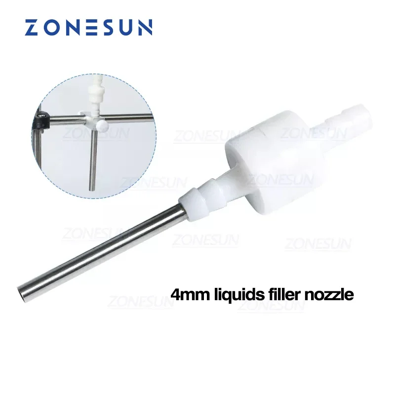 GFK-160 Small Size Filling Machine Nozzle for Oigital Filling Machine Tiny Vials 4mm Liquid Filler Filling Machine Nozzle