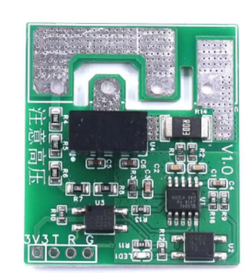 220V AC Voltage Current Power Acquisition Module, BL0942 Energy Metering Chip Serial Output Zero‑Crossing for Charging Pile