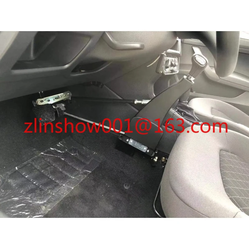 

Portable Disabled Car Hand Control Kit Driving Help for Handicapped Car Brake and Throttle in Hand Control