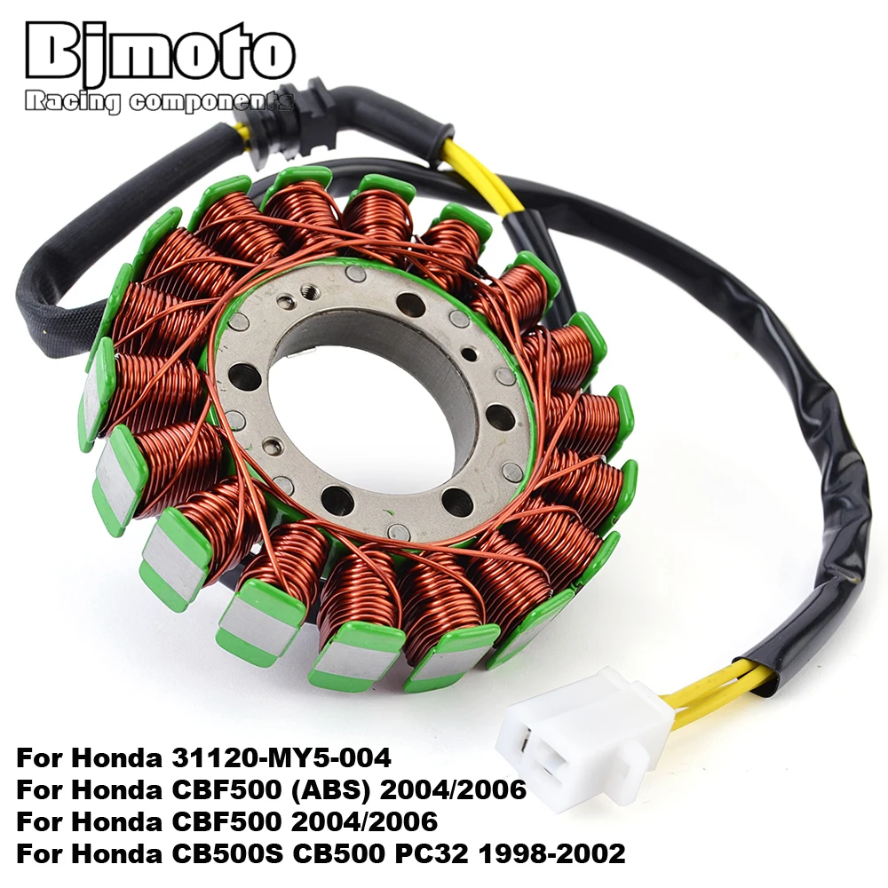 

Motorcycle Stator Coil For Honda CB500S CB500 PC32 1998-2002 CBF500 (ABS) CBF 500 2004/2006 31120-MY5-004