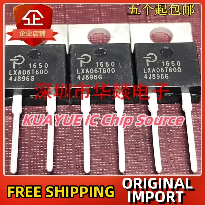 10PCS-30PCS   LXA06T600   TO-220-2  600V  6A   Fast Shipping Quality Guarantee