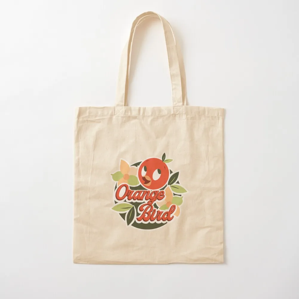 The Orange Bird Tote Bag Women's beach bags Fabric bag Canvas Tote Bag