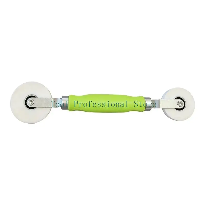 57QF Twin Head LED Strips Press Roller for Cabinet and Ceiling Mounting Work, Handheld Fitting Roller, Single Pack Use